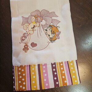 Baby burps cloth